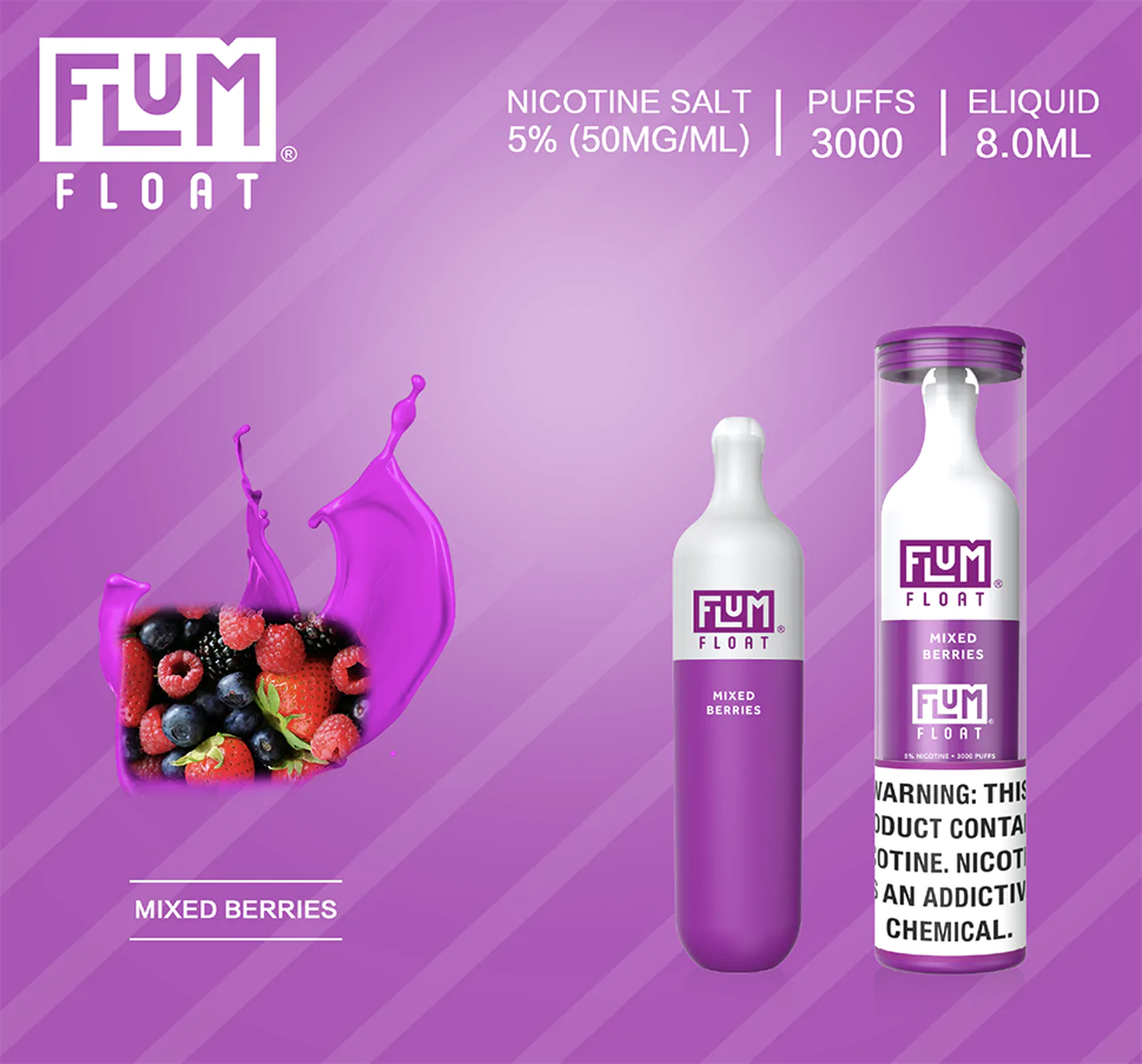 FLUM FLOAT.( Buy 3 for 47.99 ).