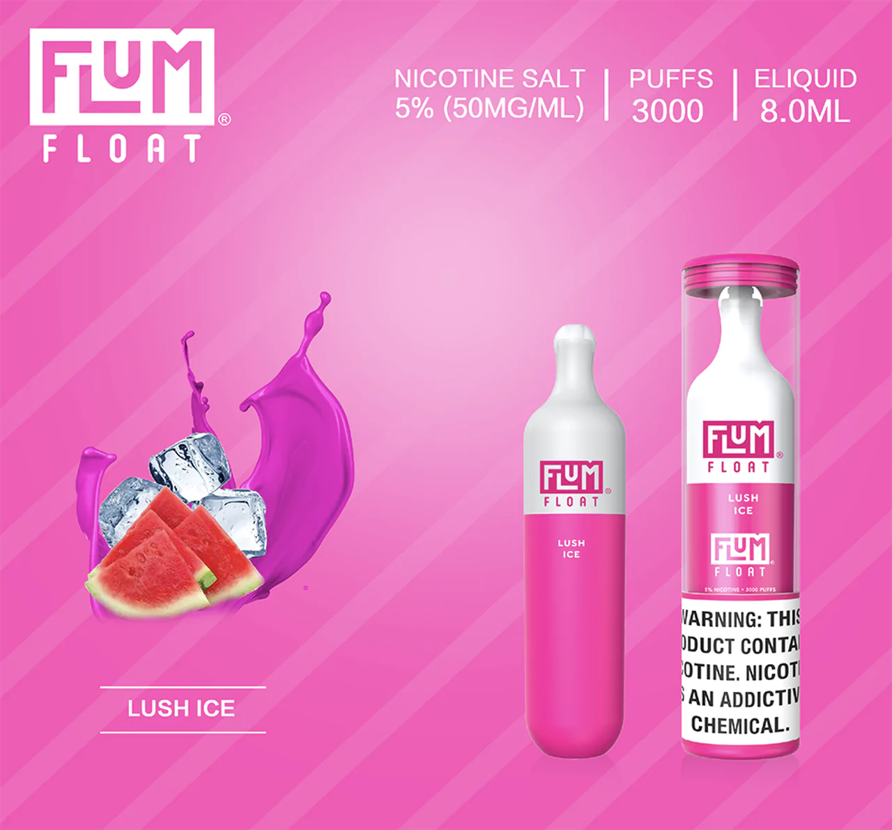 FLUM FLOAT.( Buy 3 for 47.99 ).