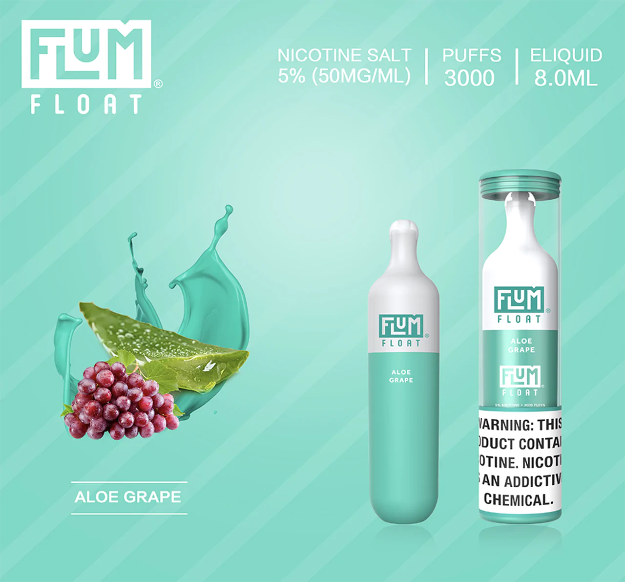 FLUM FLOAT.( Buy 3 for 47.99 ).