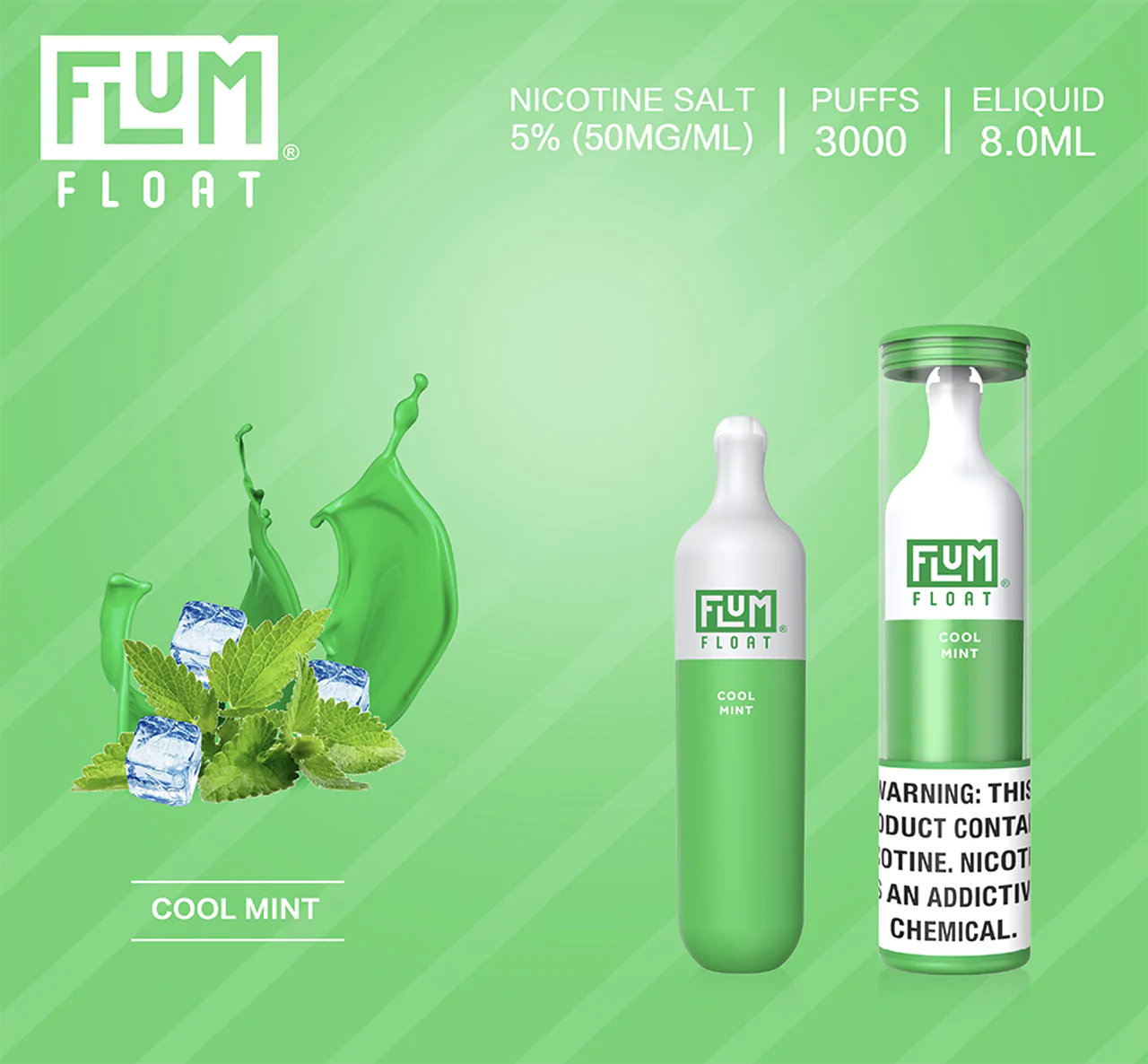 FLUM FLOAT.( Buy 3 for 47.99 ).